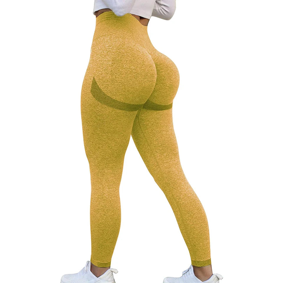 Yoga Pants Scrunch Butt Lifting Workout Leggings Sport Tights Women Seamless Booty Legging Gym Sportswear Fitness Clothing